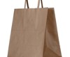 BCB-F-M Brown Kraft Flat Handle- Medium 320x345x150mm 200 Ctn